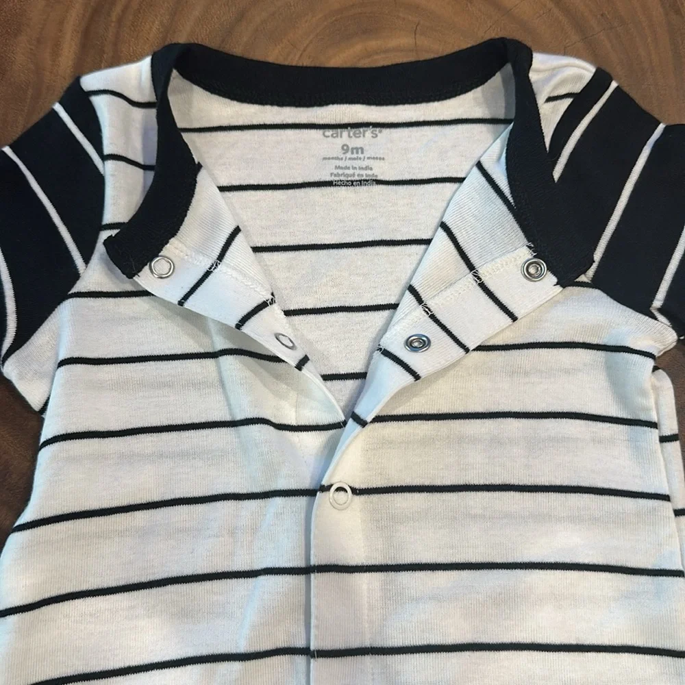 Carter's snap front pirate ship bodysuit